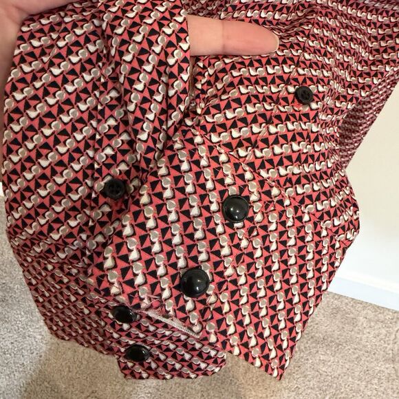 Cinch Shirt Women’s Medium Pink Button Down Snaps Western Rodeo Cowgirl Horse - Picture 4 of 13